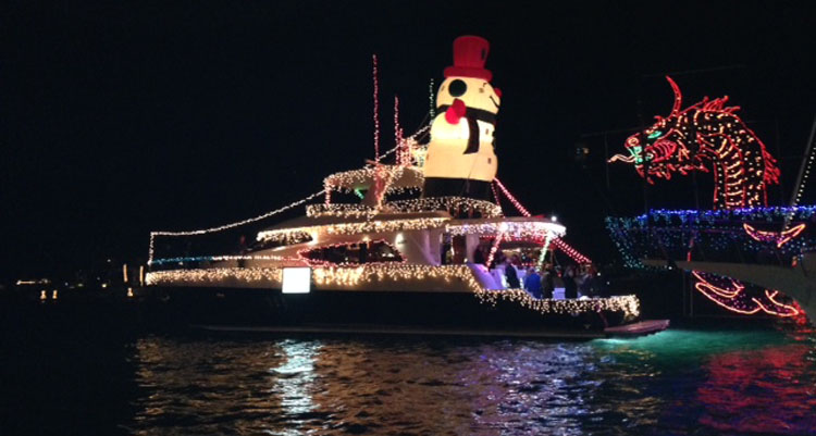 2013 Newport Beach Christmas Boat Parade