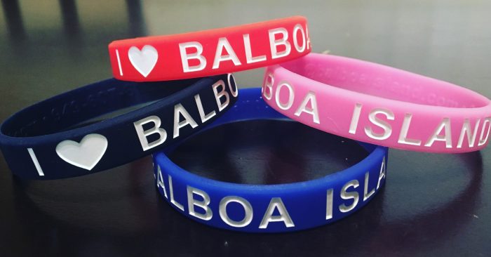 I Love Balboa Island Wristbands 1