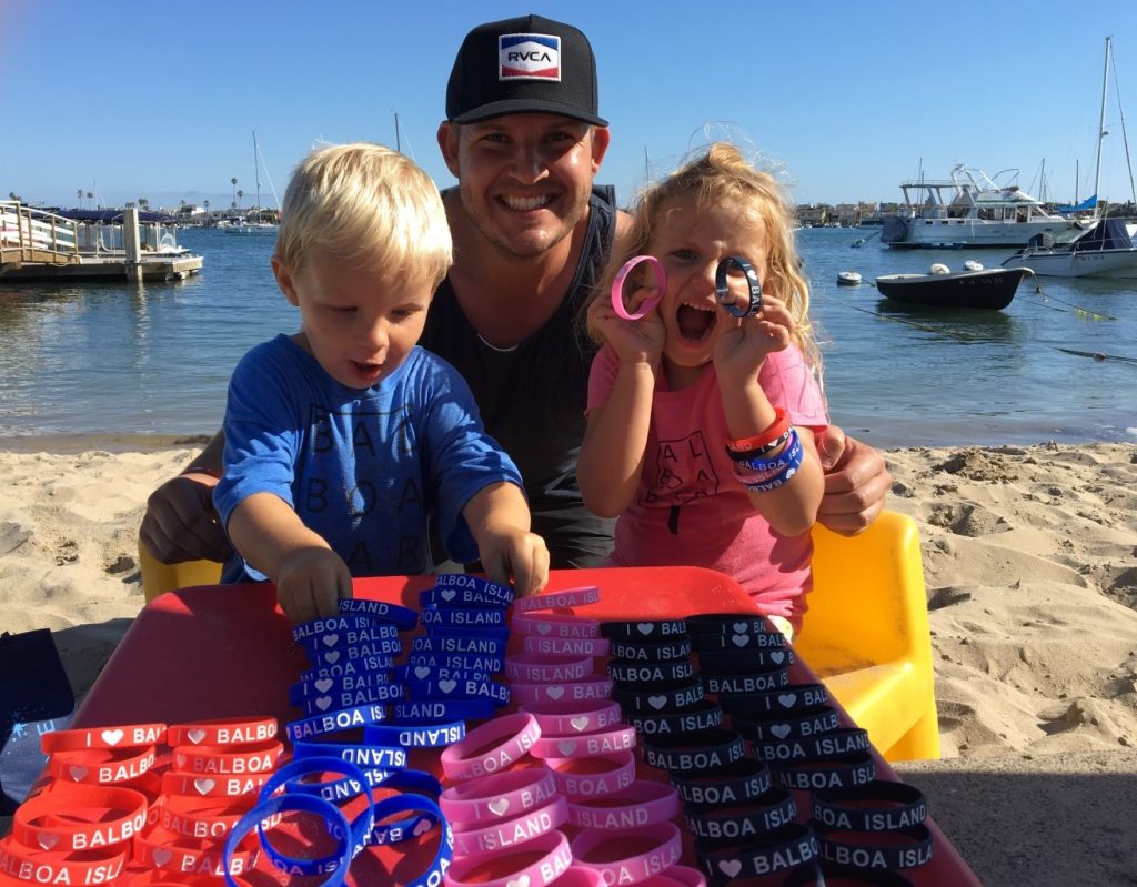 I Love Balboa Island Wristbands 3