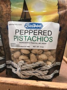 Peppered Pistachios