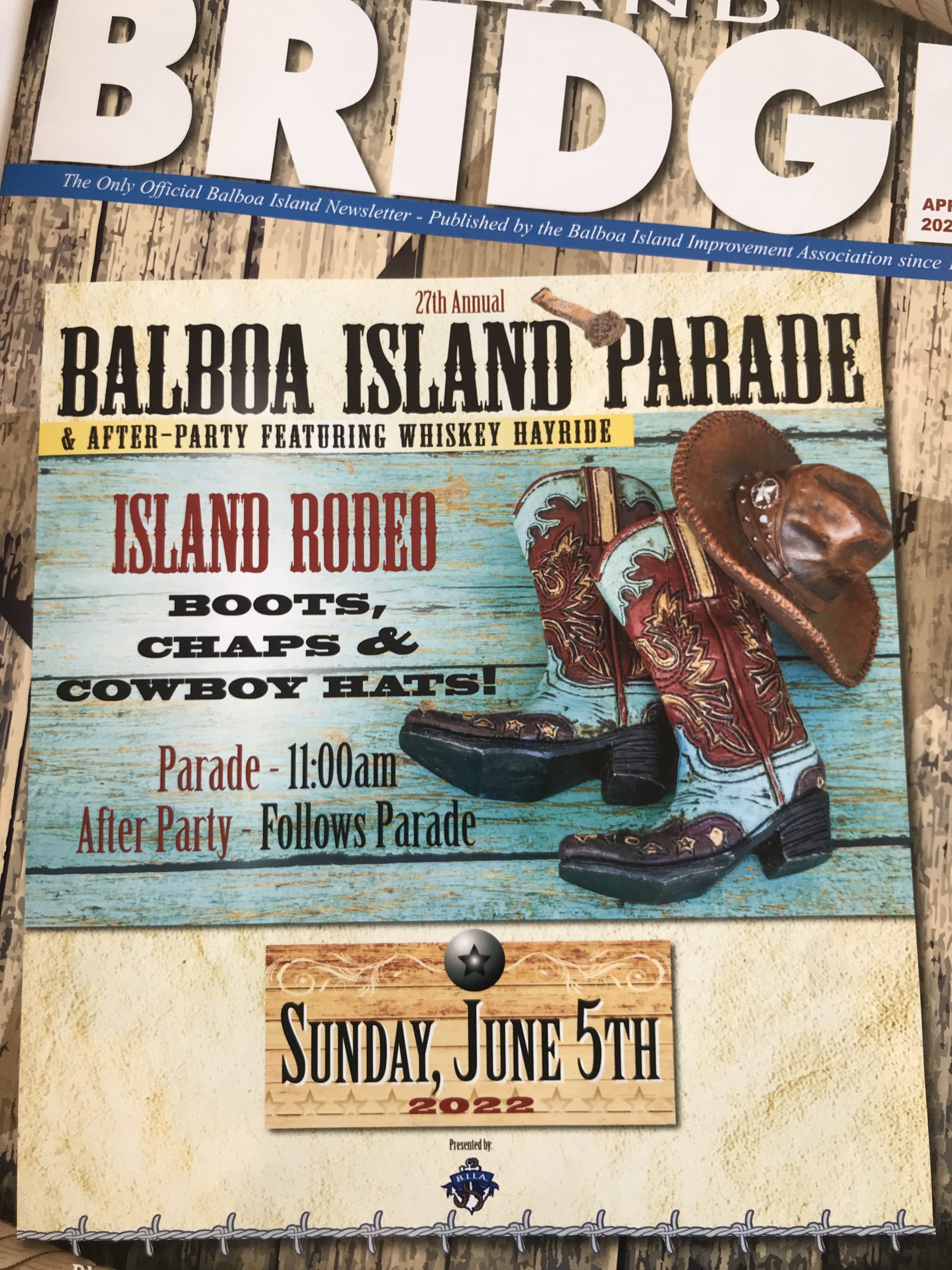 2022 27th Annual Balboa Island Parade Island Rodeo Theme