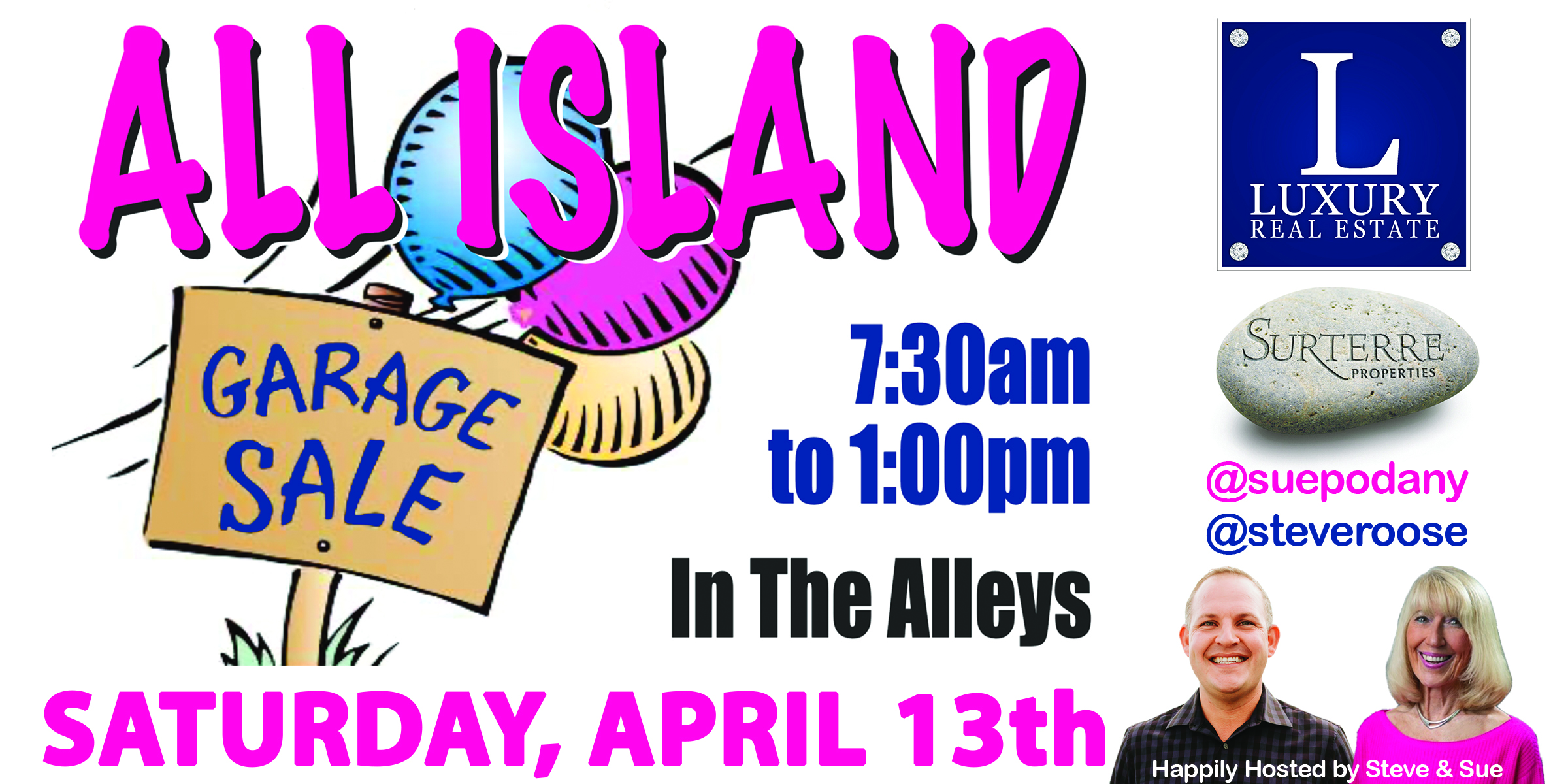 2024 Balboa Island Garage Sale - Featured Image - Community Island Wide Garage Sale