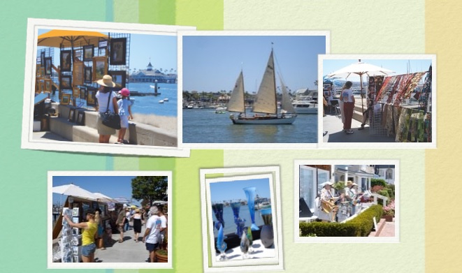 Balboa Island Artwalk 2017 Event on South Bay Front